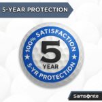 Samsonite Tour Pro Golf Travel Bags for Airlines, Hard Shell Golf Travel Case with Durable ABS, 360° Multi-Directional S