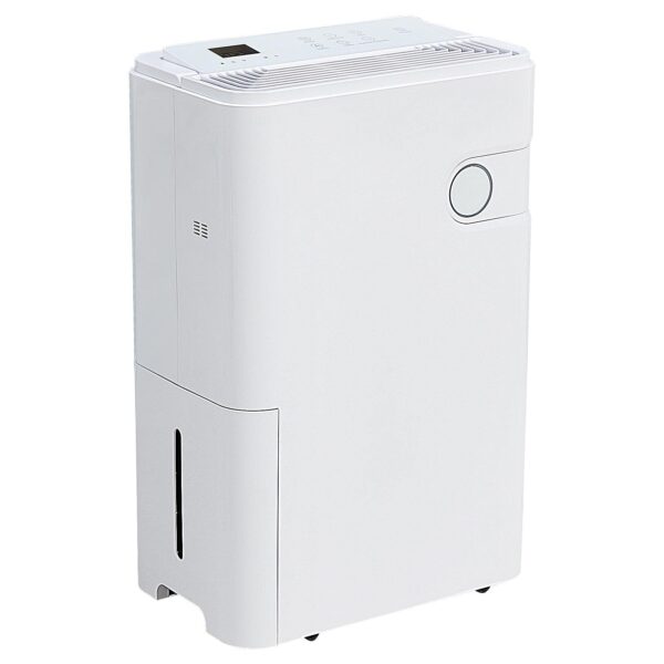 Deshumidificador 80 Pintas 5500 Pies Cuadrados Bajo Ruido 42 dB con Diseno Practico para Uso Diario