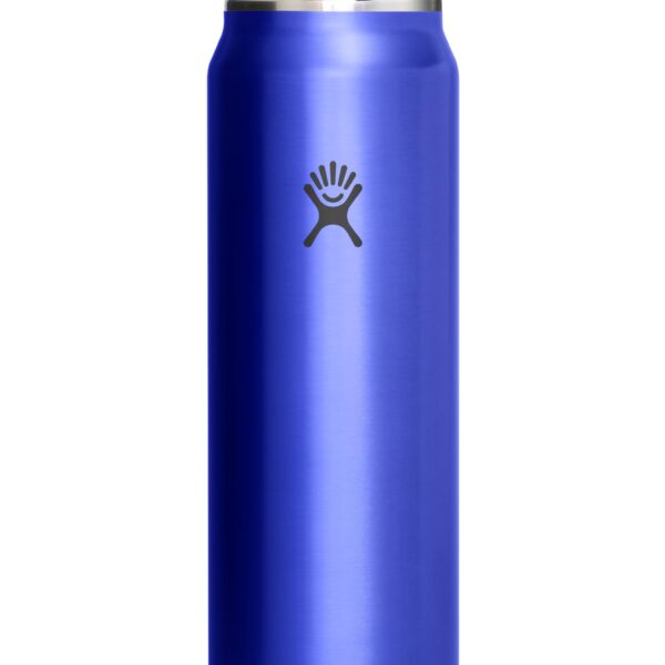 Termo Botella de Agua Hydro Flask LW40LWB392 Boca Ancha Tapa Flexible Ligera Acero Inoxidable 40 oz Azul Zafiro
