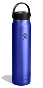 Termo Botella de Agua Hydro Flask LW40LWB392 Boca Ancha Tapa Flexible Ligera Acero Inoxidable 40 oz Azul Zafiro
