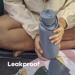 Botella de Agua Termo Hydro Flask W64CFS384 Acero Inoxidable Aislado con Tapa de Popote Antiderrames 64 Onzas Azul Puert