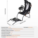 Soporte Plegable para Volante PeacefulHues Compatible Logitech G923 G920 G29 Thrustmaster Fanatec Hori Ángulo Pedal Ajus