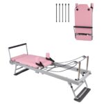 Pilates Reformer Machine, equipo de gimnasio en casa para principiantes y usuarios avanzados