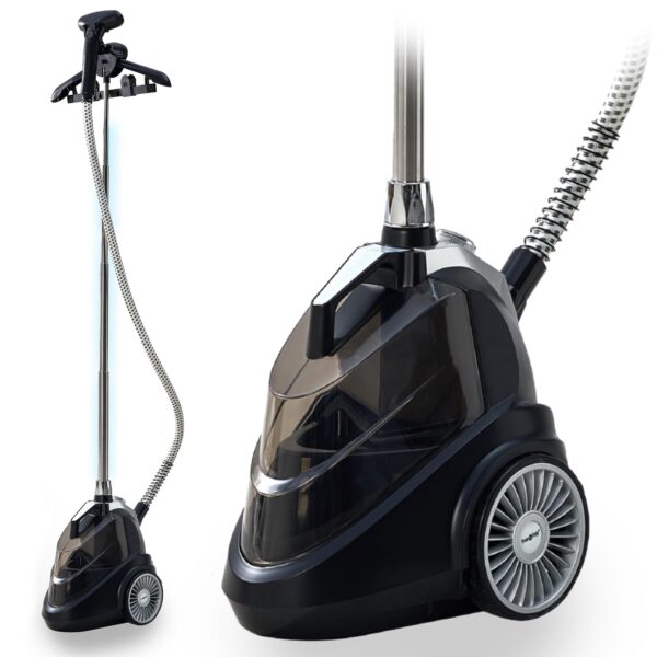 Vaporizador de ropa de pie True & Tidy Q5VD 1800 W 10 ajustes de vapor 2 litros apagado automatico