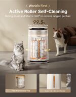 Purificador de aire dreame CVF16A HEPA autolimpiante para pelo de mascotas habitaciones grandes 4 filtros control app y