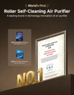 Purificador de aire dreame CVF16A HEPA autolimpiante para pelo de mascotas habitaciones grandes 4 filtros control app y