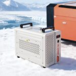 Chiller Enfriador de Agua Industrial VEVOR CW-5200DG con Compresor 5460 BTU Capacidad de 1.8 Galones Flujo de 3.4 GPM pa
