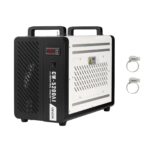 Chiller Enfriador de Agua Industrial VEVOR CW-5200DI con Compresor 5460 BTU h Capacidad 1.8 Galones Flujo 4.2 GPM para M