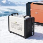 Chiller Enfriador de Agua Industrial VEVOR CW-5200DI con Compresor 5460 BTU h Capacidad 1.8 Galones Flujo 4.2 GPM para M