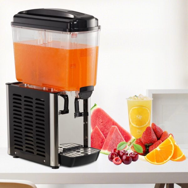 Dispensador de bebidas acero inoxidable PeacefulHues xFZJgnXFSg7jzdd7Q1p4rwp0b0 4.8 galones con controlador de termostat