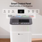Deshumidificador DR.PREPARE OL16-D068QQN2/NFE 65 Pintas Energy Star Wi-Fi con Control por App para Sótano y Recámara has