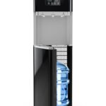 Dispensador de agua de carga inferior OSTBA LY631-2 para garrafón de 3 y 5 galones agua caliente fría y templada pantall