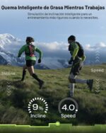 Caminadora eléctrica plegable UREVO URTM047 con inclinación automática 9% motor sin escobillas 12 puntos amortiguación m