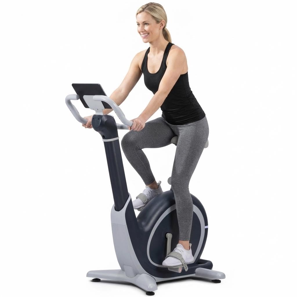 Version 1.0.0 Bicicleta estática inteligente PeakPursuit resistencia magnética 36 niveles IA 350 libras ciclismo interior