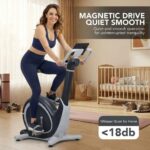 Bicicleta estática inteligente PeakPursuit resistencia magnética 36 niveles IA 350 libras ciclismo interior