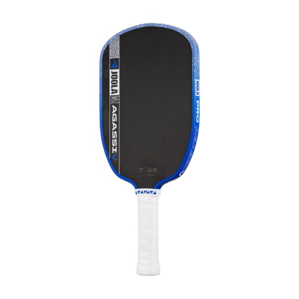 JOOLA Pro V Pickleball Paddle - 14mm/16mm - Raw Carbon Fiber Textured Surface - Enhanced Frame & Propulsion Core, USAPA