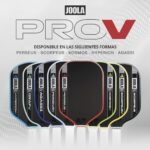 JOOLA Pro V Pickleball Paddle - 14mm/16mm - Raw Carbon Fiber Textured Surface - Enhanced Frame & Propulsion Core, USAPA
