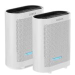 Purificador de aire AZEUS GL-FS32 paquete 2 piezas habitación grande circulación eficiente operación silenciosa sala dor