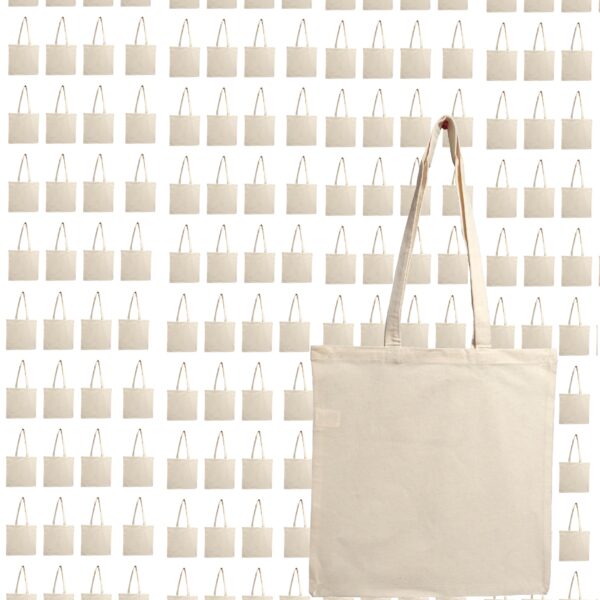Bolsas de tela canvas NOVASTILE NS5340-192 15x16 pulgadas reutilizables algodón para sublimación DTF HTV y serigrafía pa