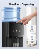 Dispensador de agua de carga superior Euhomy WC009-S3 enfriador despachador de agua fría templada y caliente para garraf