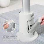 Ventilador de Torre Sin Aspas y Calentador 2 en 1 SharkNinja TurboBlade TH205CO 1400W 10 Velocidades Oscilacion 180 Grad