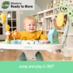 Ingenuity Saltador 3 en 1 para bebé y centro de actividades con luces y sonidos, se convierte en mesa de juego para niño