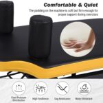 Máquina reformadora de pilates plegable para uso doméstico, cama de pilates con resortes ajustables, reformador compacto