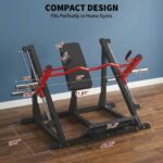 Máquina de Remo Lineal ExploreHorizon SRS-01 para Gimnasio en Casa Remo Trasero con Rodamiento Lineal Placa Cargada Prot