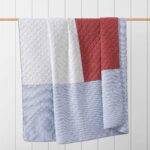 Juego de edredon Tommy Hilfiger Revman International A0010694 percal de algodon reversible rayas todas las estaciones Qu