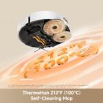 Robot Aspirador Trapeador dreame L60 Ultra PE RLL88HE 30000 Pa Autolimpieza ThermoHub 212°F Cepillo Desenredante Navegac