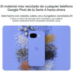 Smartphone Google Pixel 10a GA09561-US 128 GB batería 30 horas cámara con asistente Gemini color obsidiana