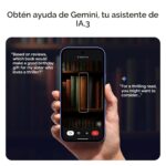 Smartphone Google Pixel 10a GA09561-US 128 GB batería 30 horas cámara con asistente Gemini color obsidiana