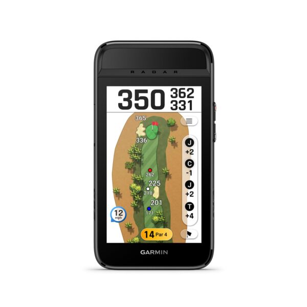 Garmin Approach® G82, Monitor de Lanzamiento de Golf Portátil, GPS de Mano Premium, Pantalla Táctil a Color Grande