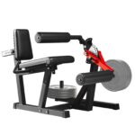 Máquina de extensión de piernas y rizos, máquina de curvatura de piernas de capacidad de 700 libras para gimnasio en cas