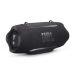 JBL Xtreme 5 - Altavoz portátil impermeable con sonido JBL legendario masivo, iluminación ambiental de borde, práctica c