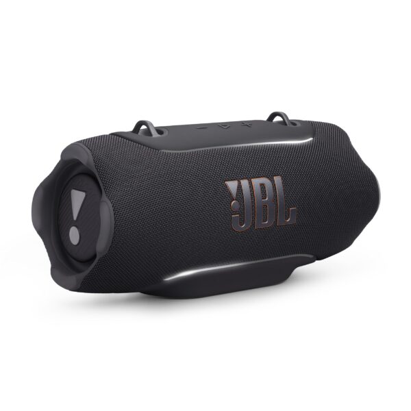 JBL Xtreme 5 - Altavoz portátil impermeable con sonido JBL legendario masivo, iluminación ambiental de borde, práctica c