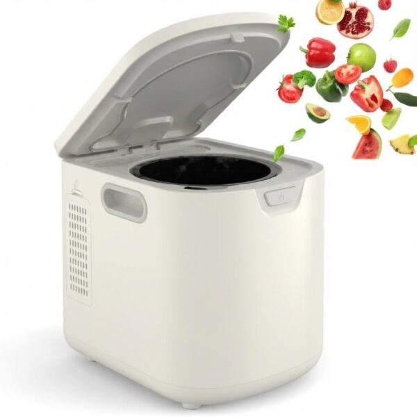 Compostador electrico encimera MilleLoom 3.5 litros reciclador silencioso residuos alimentarios sin olores pantalla LED