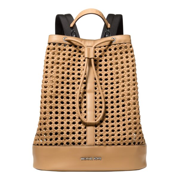 Michael Kors Hombre Whitley Arnés Mochila/Soft Goat Nappa, Maní
