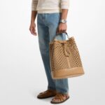 Michael Kors Hombre Whitley Arnés Mochila/Soft Goat Nappa, Maní
