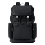 Michael Kors Mochila Jet Set Triple Pocket para hombre/MK Signature Pequeña, Negra