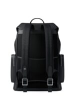 Michael Kors Mochila Jet Set Triple Pocket para hombre/MK Signature Pequeña, Negra