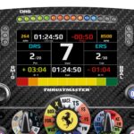 Aro de volante sim racing Thrustmaster Formula Wheel Ferrari SF-25 4060466 LCD IPS 4.3 pulgadas 21 LED 25 botones fibra