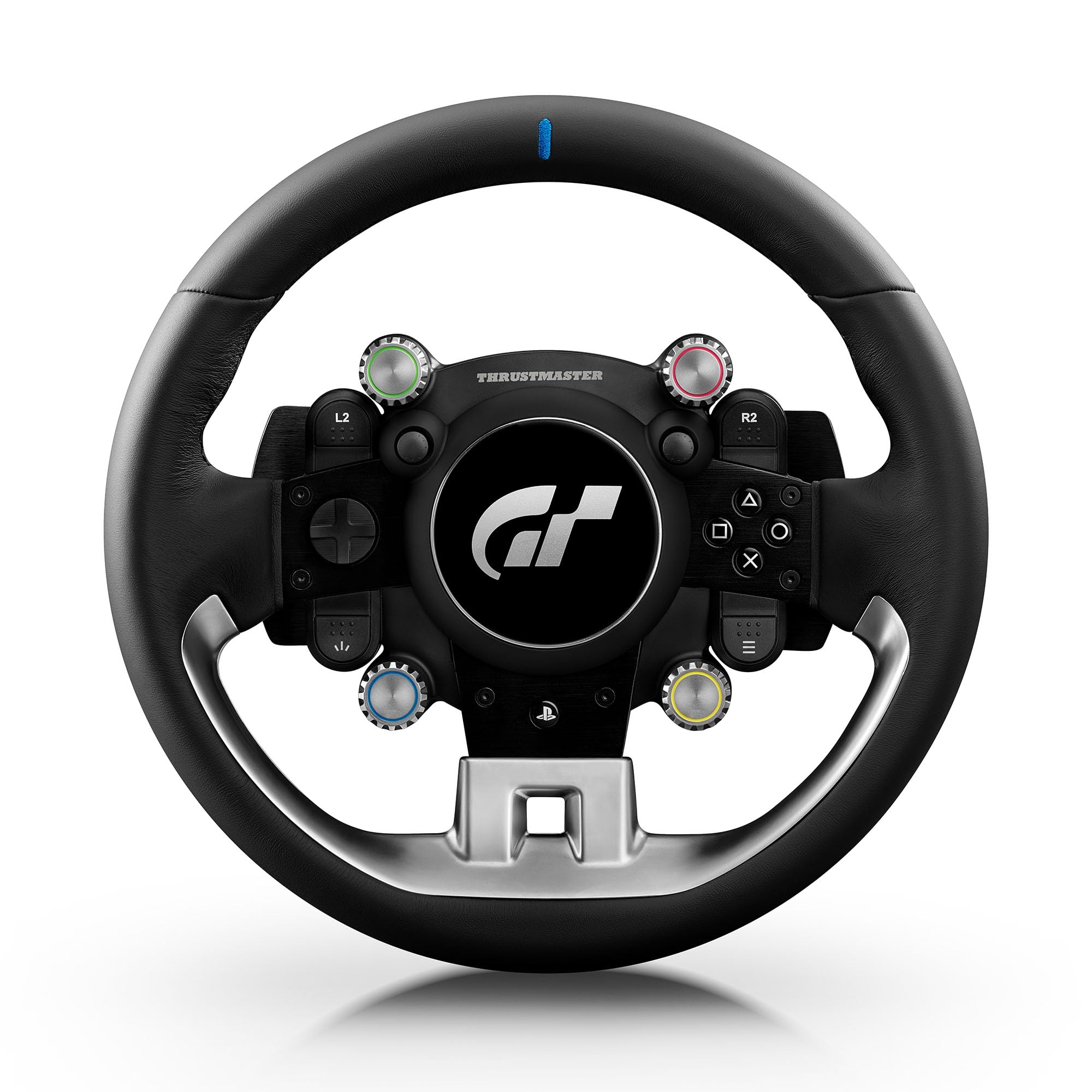 Version 1.0.0 Aro de Volante para Sim Racing Thrustmaster GT Wheel Add-On 4069016 con Licencia Gran Turismo 11 pulgadas cuero compatib