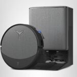 Robot aspirador y trapeador ECOVACS DEEBOT T90 PRO OMNI succión 30000 Pa mopa OZMO autolimpiante ZeroTangle lavado agua