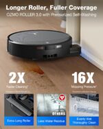 Robot aspirador y trapeador ECOVACS DEEBOT T90 PRO OMNI succión 30000 Pa mopa OZMO autolimpiante ZeroTangle lavado agua