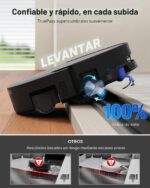 Robot aspirador y trapeador ECOVACS DEEBOT T90 PRO OMNI succión 30000 Pa mopa OZMO autolimpiante ZeroTangle lavado agua