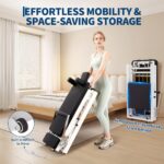 Garvee Pilates Reformer, Foldable Pilates Machine for Home and Gym Workout with Jump Board, Springs and Cords, Heavy Dut