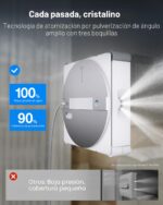 Robot limpiador de ventanas ECOVACS WINBOT W3 Omni navegacion Win-SLAM 5.0 pulverizacion triple proteccion 12 niveles es