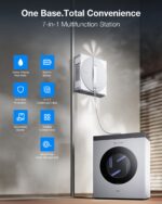 Robot limpiador de ventanas ECOVACS WINBOT W3 Omni navegacion Win-SLAM 5.0 pulverizacion triple proteccion 12 niveles es
