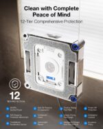 Robot limpiador de ventanas ECOVACS WINBOT W3 Omni navegacion Win-SLAM 5.0 pulverizacion triple proteccion 12 niveles es